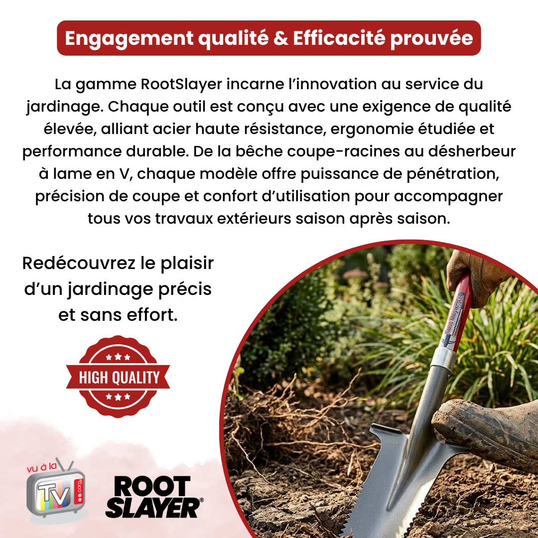 Rootslayer XL Handled Drainage Spade