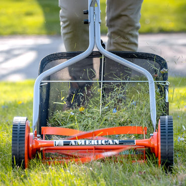 Bac de ramassage pour tondeuse manuelle hélicoïdale – Collecteur d’herbe
